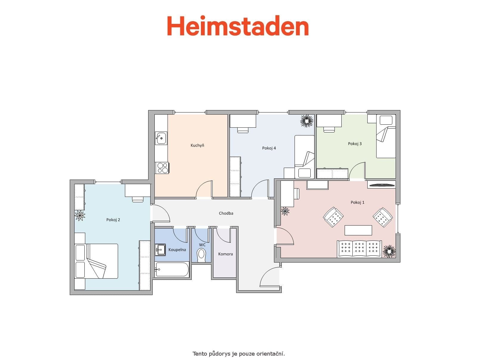 4 bedroom flat to rent, 103 m², Hlavní třída, Havířov, Moravskoslezský Region 4 bedroom flat to rent, 103 m², Hlavní třída, Havířov, Moravskoslezský Region