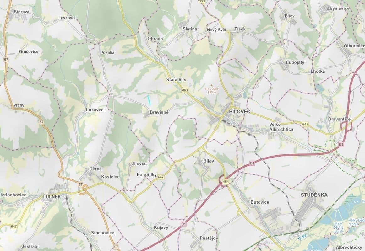 plot for sale, 14,830 m², Bílovec, Moravskoslezský Region plot for sale, 14,830 m², Bílovec, Moravskoslezský Region