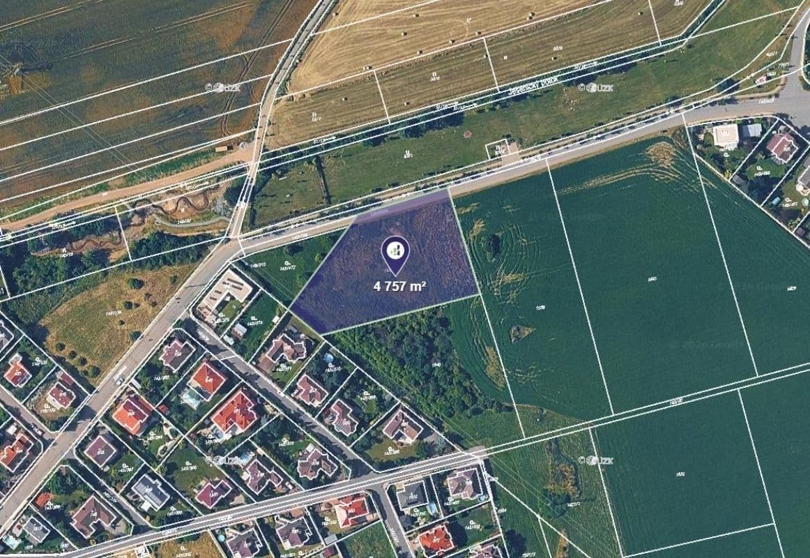 plot for sale, 4,757 m², Jesenice, Středočeský Region plot for sale, 4,757 m², Jesenice, Středočeský Region