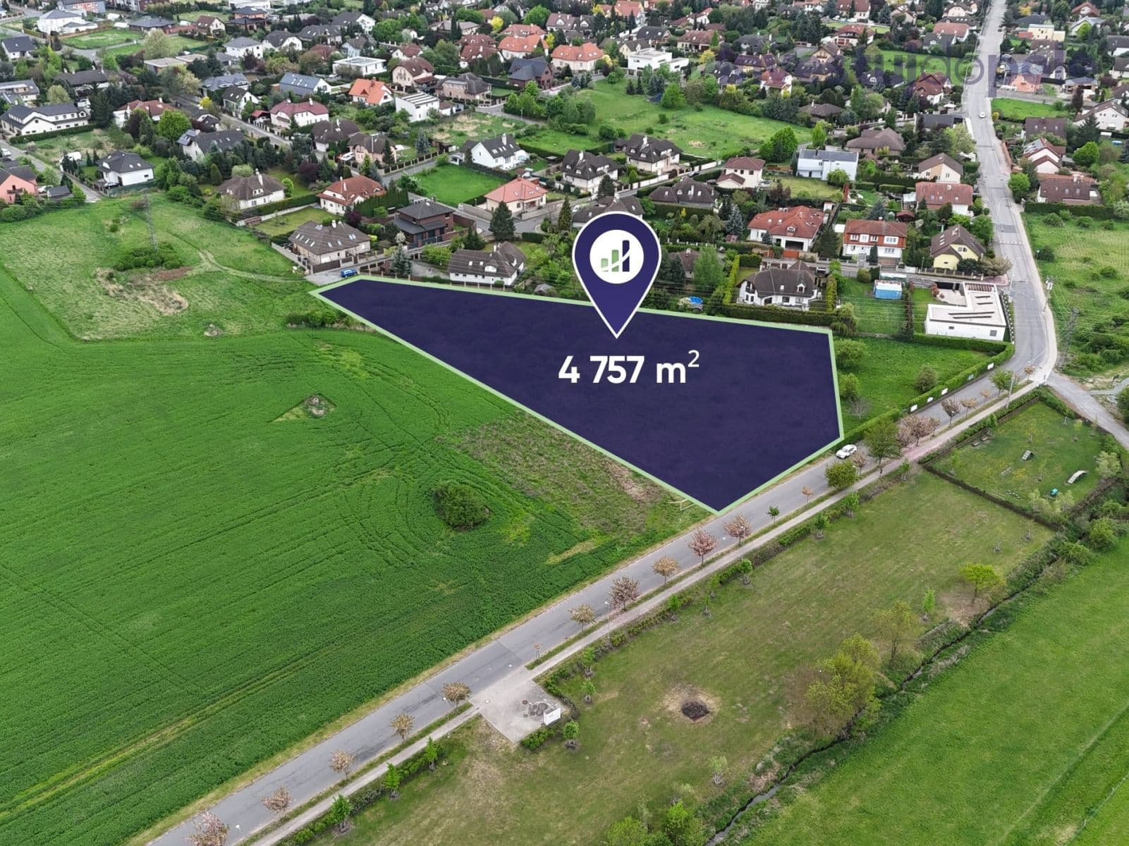 plot for sale, 4,757 m², Jesenice, Středočeský Region plot for sale, 4,757 m², Jesenice, Středočeský Region