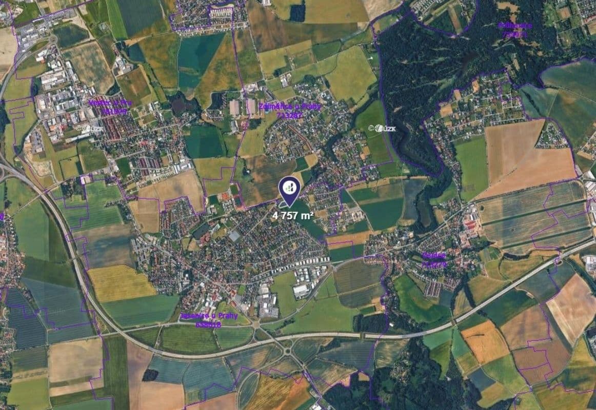 plot for sale, 4,757 m², Jesenice, Středočeský Region plot for sale, 4,757 m², Jesenice, Středočeský Region