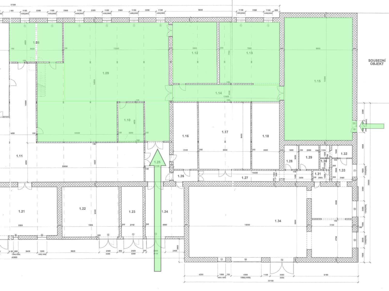 office to rent, 396 m², Polenská, Jihlava, Vysočina Region office to rent, 396 m², Polenská, Jihlava, Vysočina Region