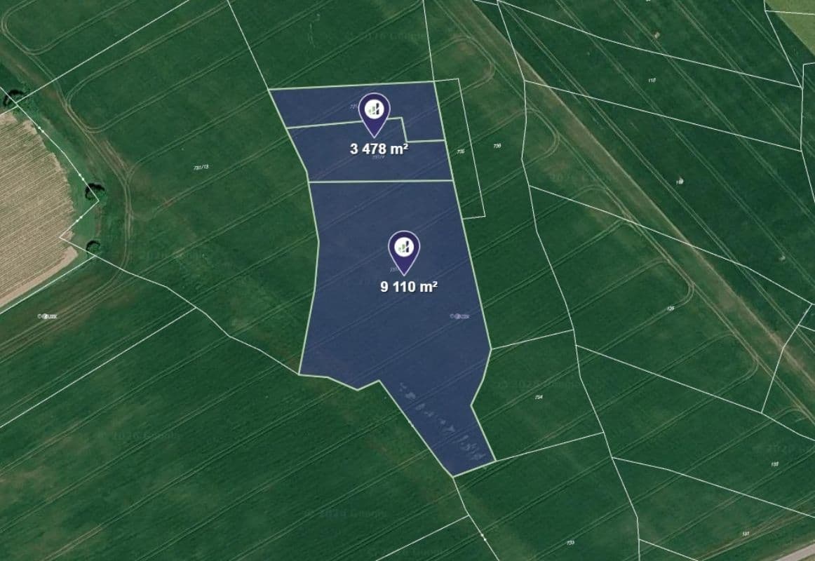 plot for sale, 12,588 m², Olešná, Vysočina Region plot for sale, 12,588 m², Olešná, Vysočina Region