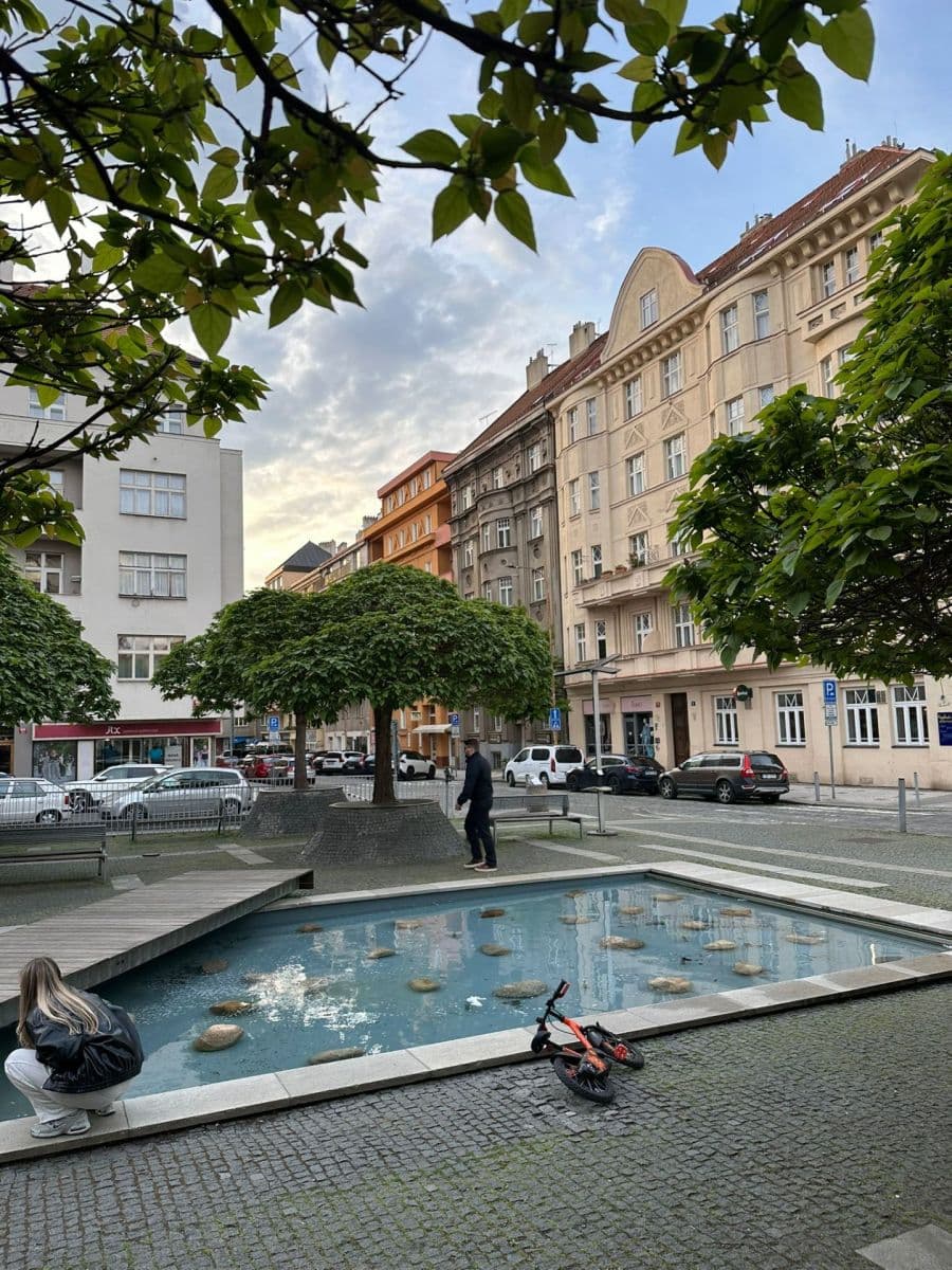 2 bedroom with open-plan kitchen flat to rent, 77 m², Kafkova, Prague, Prague 2 bedroom with open-plan kitchen flat to rent, 77 m², Kafkova, Prague, Prague