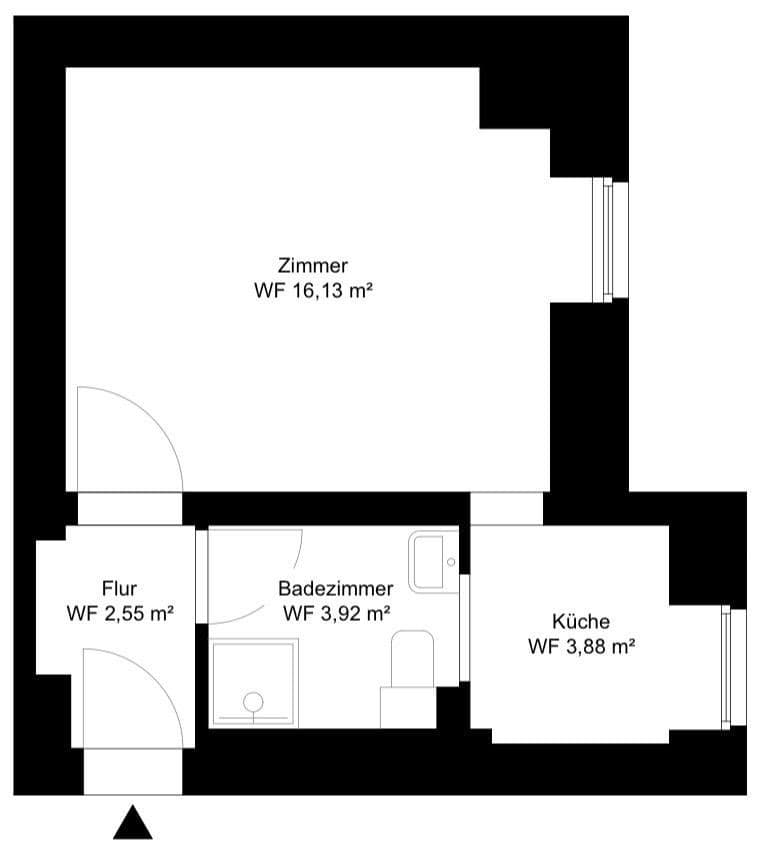 1 bedroom flat for sale, 27 m², Berlin, Berlin 1 bedroom flat for sale, 27 m², Berlin, Berlin