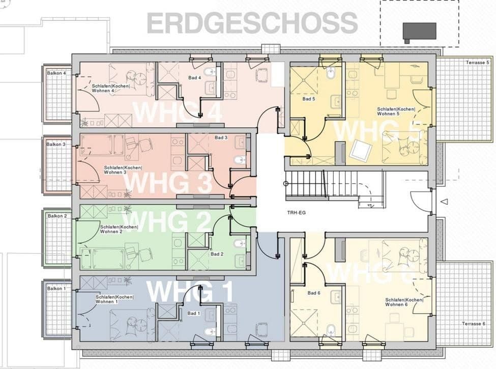 1 bedroom flat to rent, 27 m², Cappeler Str. 34, Marburg, Hesse 1 bedroom flat to rent, 27 m², Cappeler Str. 34, Marburg, Hesse