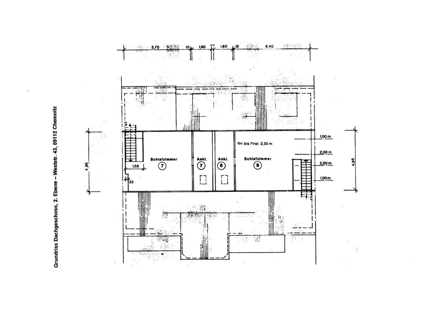 2 bedroom with open-plan kitchen flat to rent, 95 m², Weststr. 43, Chemnitz, Saxony 2 bedroom with open-plan kitchen flat to rent, 95 m², Weststr. 43, Chemnitz, Saxony