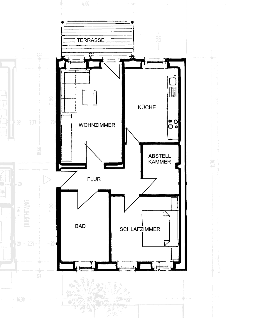 2 bedroom flat to rent, 73 m², Friesenstraße 57, Magdeburg, Saxony-Anhalt 2 bedroom flat to rent, 73 m², Friesenstraße 57, Magdeburg, Saxony-Anhalt