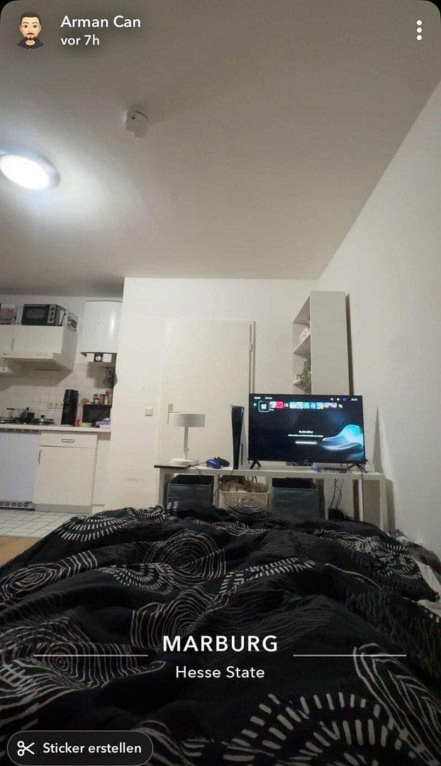 1 bedroom flat to rent, 29 m², Marburg, Hesse 1 bedroom flat to rent, 29 m², Marburg, Hesse