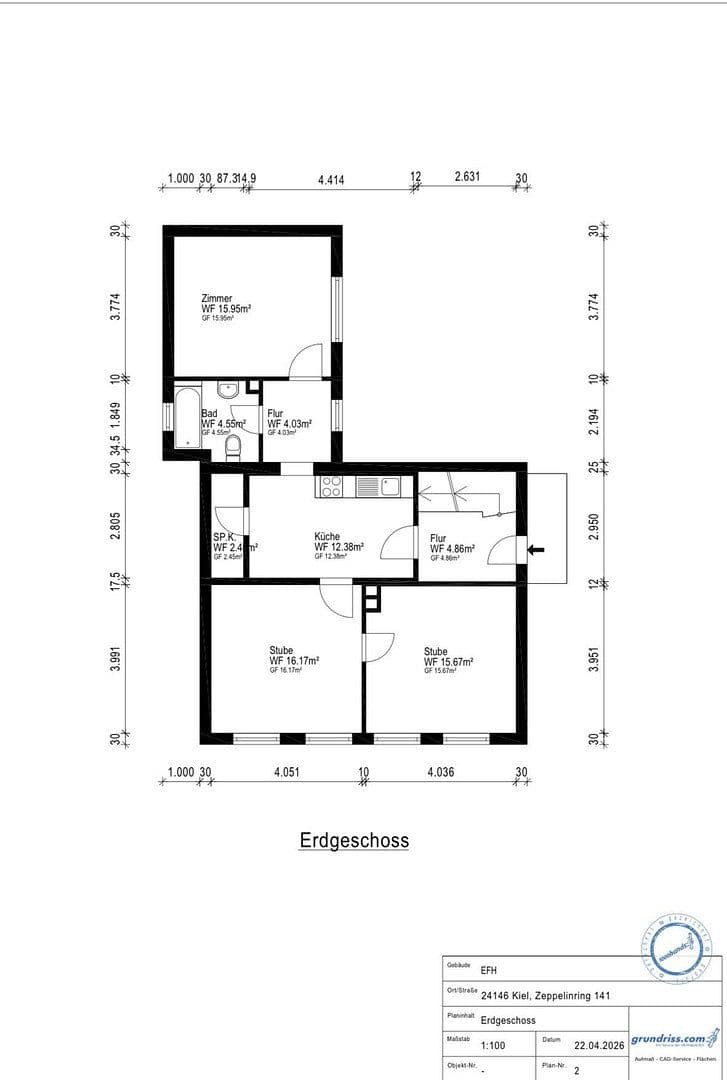 house for sale, 110 m², Kiel, Schleswig-Holstein house for sale, 110 m², Kiel, Schleswig-Holstein