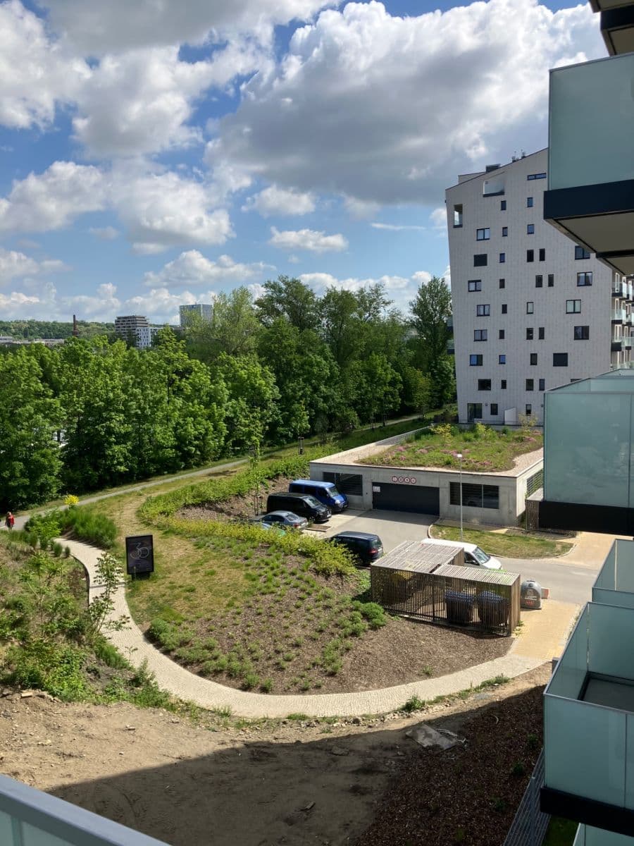 1 bedroom with open-plan kitchen flat to rent, 49 m², Pod Harfou, Prague, Prague 1 bedroom with open-plan kitchen flat to rent, 49 m², Pod Harfou, Prague, Prague