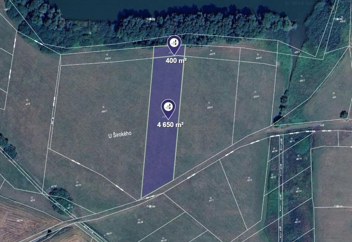 plot for sale, 5,050 m², Oselce, Plzeňský Region plot for sale, 5,050 m², Oselce, Plzeňský Region