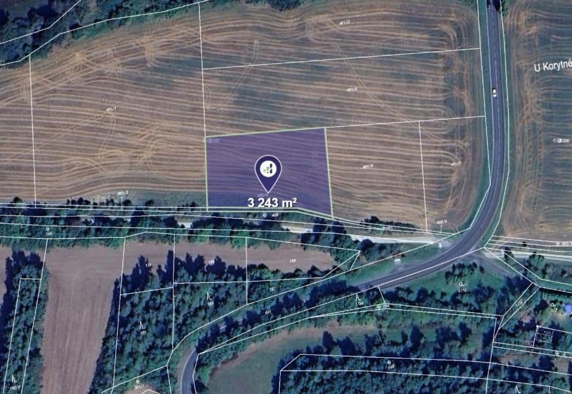 plot for sale, 3,243 m², Chanovice, Plzeňský Region plot for sale, 3,243 m², Chanovice, Plzeňský Region
