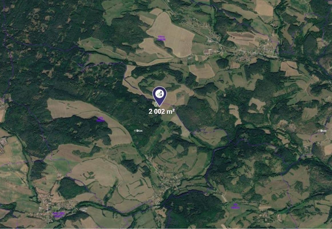 plot for sale, 2,002 m², Dolní Hbity, Středočeský Region plot for sale, 2,002 m², Dolní Hbity, Středočeský Region