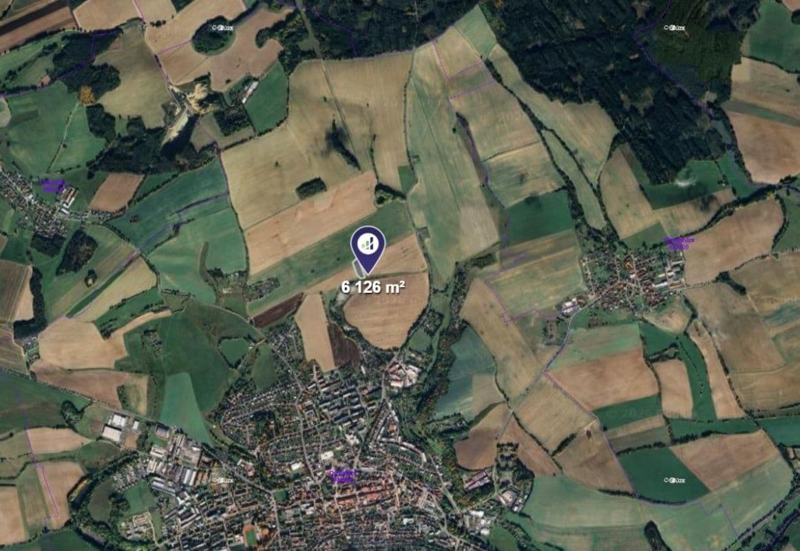plot for sale, 1,532 m², Domažlice, Plzeňský Region plot for sale, 1,532 m², Domažlice, Plzeňský Region