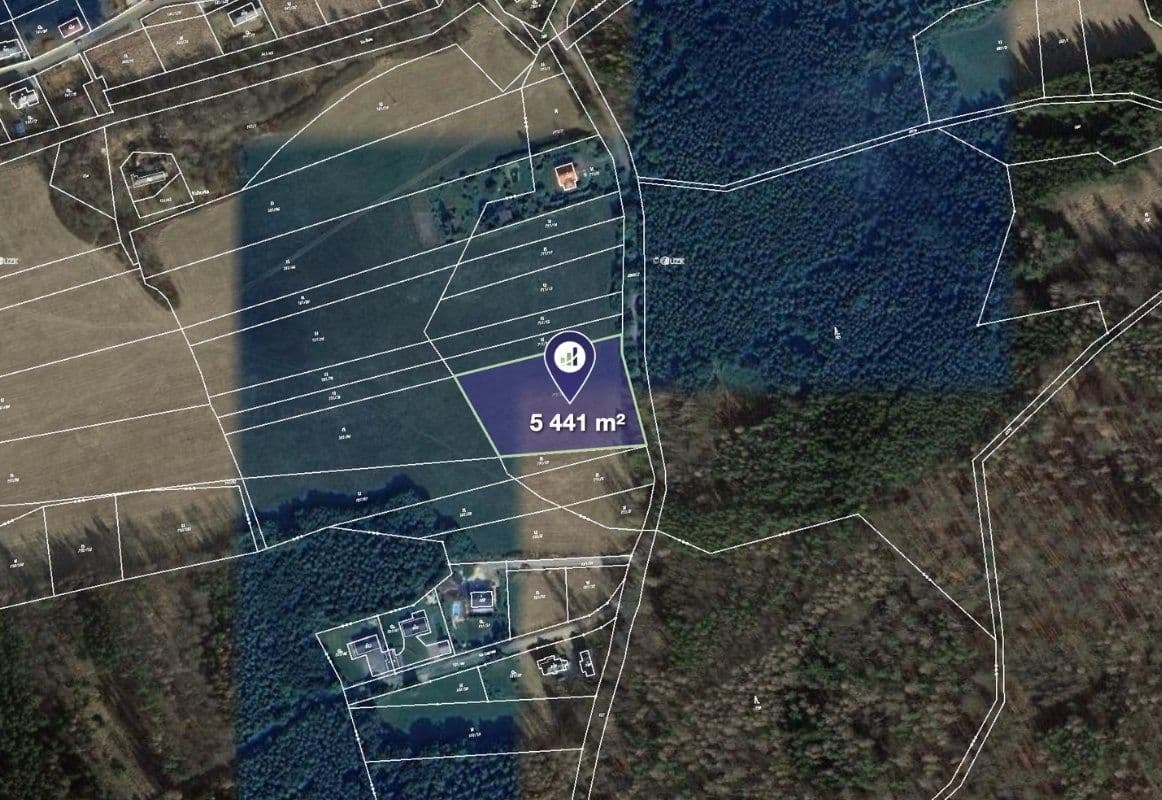 plot for sale, 5,441 m², Hudlice, Středočeský Region plot for sale, 5,441 m², Hudlice, Středočeský Region