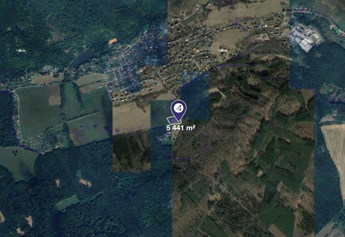 plot for sale, 5,441 m², Hudlice, Středočeský Region plot for sale, 5,441 m², Hudlice, Středočeský Region
