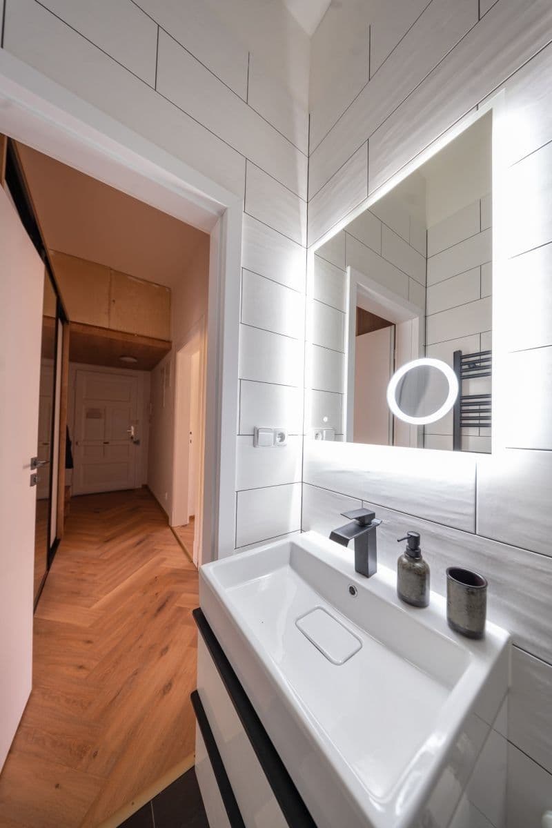 1 bedroom with open-plan kitchen flat to rent, 50 m², Jaromírova, Prague, Prague 1 bedroom with open-plan kitchen flat to rent, 50 m², Jaromírova, Prague, Prague
