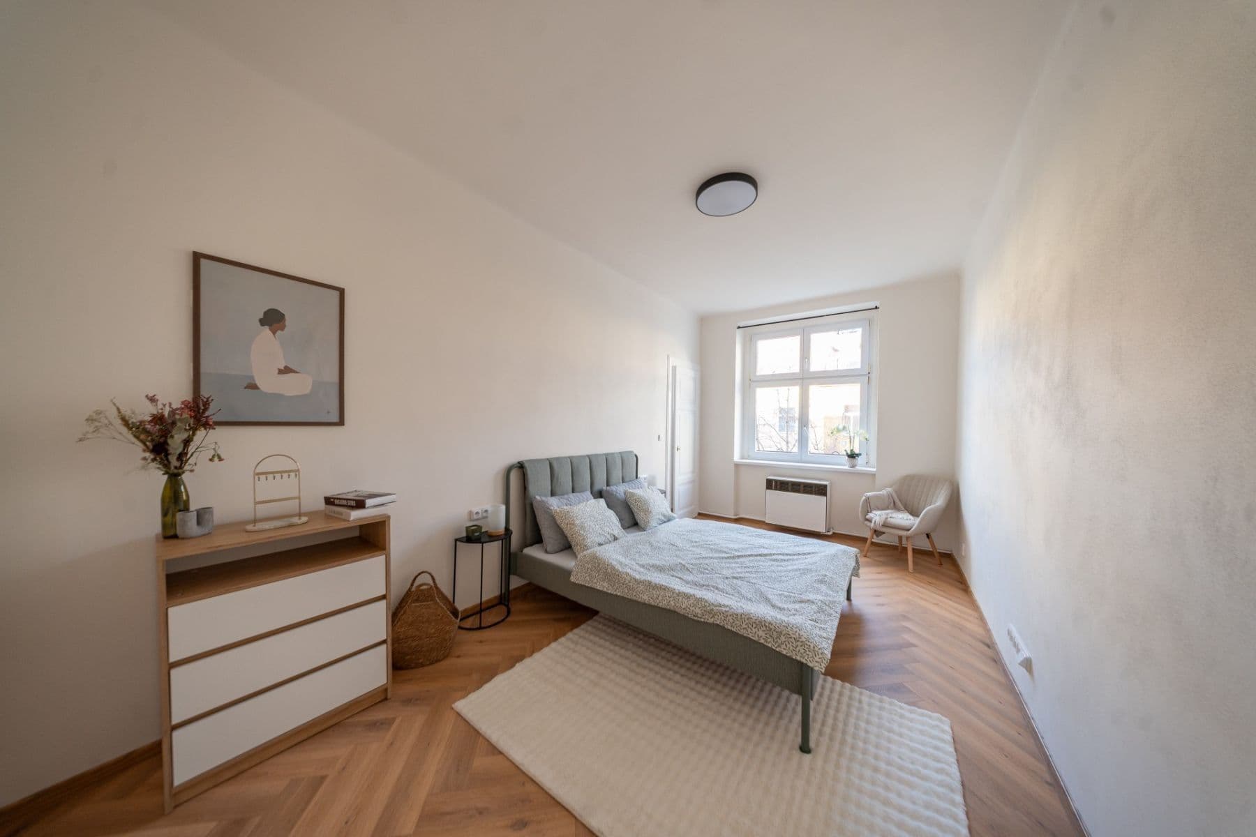 1 bedroom with open-plan kitchen flat to rent, 50 m², Jaromírova, Prague, Prague 1 bedroom with open-plan kitchen flat to rent, 50 m², Jaromírova, Prague, Prague