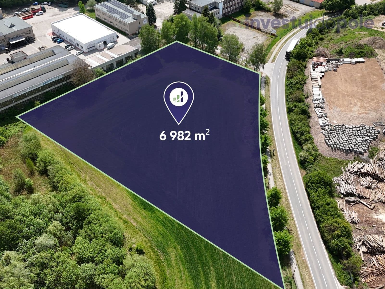 plot for sale, 6,982 m², Bučovice, Jihomoravský Region plot for sale, 6,982 m², Bučovice, Jihomoravský Region