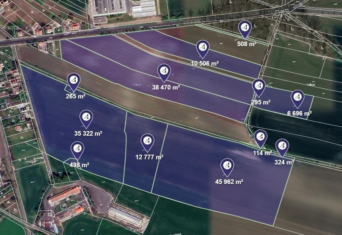 plot for sale, 165,120 m², Budyně nad Ohří, Ústecký Region plot for sale, 165,120 m², Budyně nad Ohří, Ústecký Region