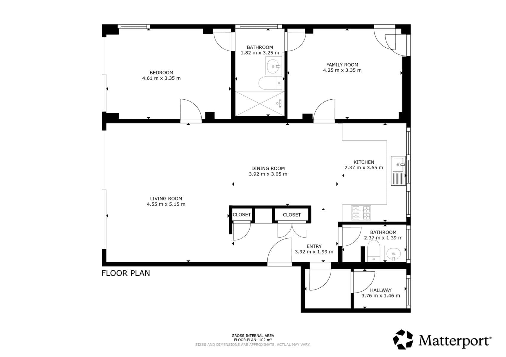2 bedroom with open-plan kitchen flat to rent, 95 m², Na Bučance, Prague, Prague 2 bedroom with open-plan kitchen flat to rent, 95 m², Na Bučance, Prague, Prague