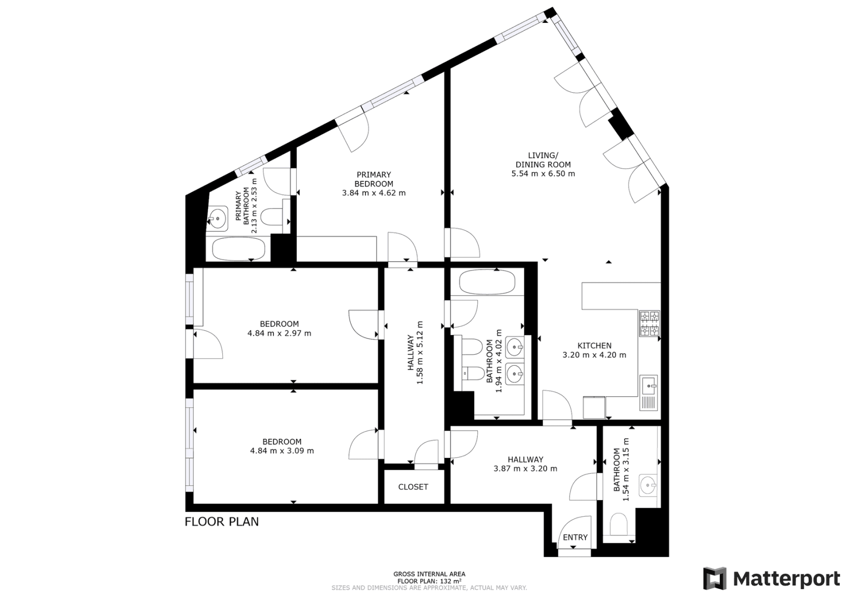 3 bedroom with open-plan kitchen flat to rent, 117 m², Jeseniova, Prague, Prague 3 bedroom with open-plan kitchen flat to rent, 117 m², Jeseniova, Prague, Prague