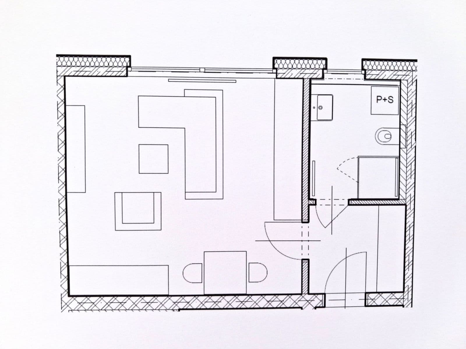 Studio flat to rent, 32 m², Práčská, Prague, Prague Studio flat to rent, 32 m², Práčská, Prague, Prague