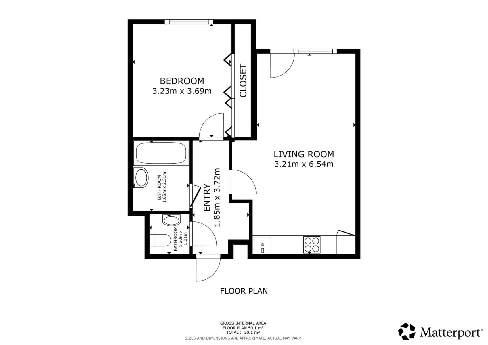 1 bedroom with open-plan kitchen flat to rent, 51 m², Kolmanova, Prague, Prague 1 bedroom with open-plan kitchen flat to rent, 51 m², Kolmanova, Prague, Prague