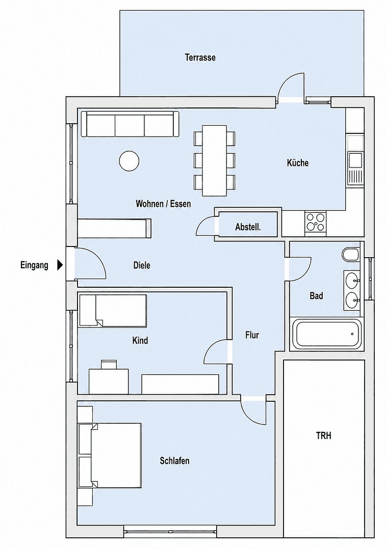 3 bedroom flat to rent, 73 m², Goethestraße 15, Sindelfingen, Baden-Württemberg 3 bedroom flat to rent, 73 m², Goethestraße 15, Sindelfingen, Baden-Württemberg