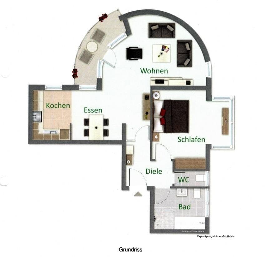 2 bedroom flat to rent, 71 m², Leverkusen-Wiesdorf, North Rhine-Westphalia 2 bedroom flat to rent, 71 m², Leverkusen-Wiesdorf, North Rhine-Westphalia