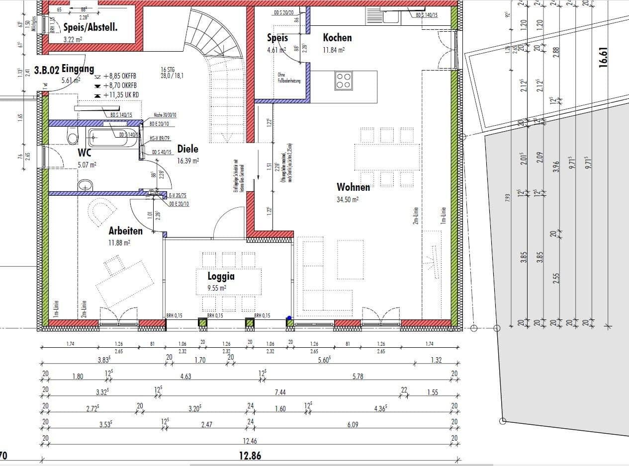 3 bedroom with open-plan kitchen flat for sale, 146 m², Ansbach, Bavaria 3 bedroom with open-plan kitchen flat for sale, 146 m², Ansbach, Bavaria