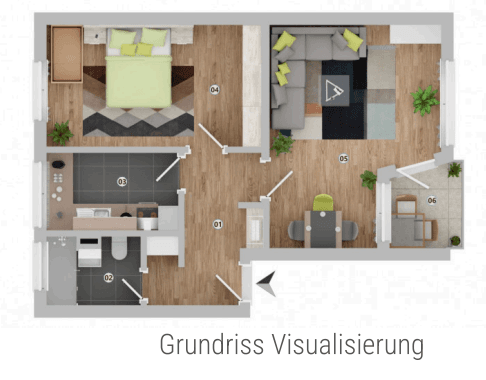 2 bedroom flat to rent, 53 m², Bremen, Bremen 2 bedroom flat to rent, 53 m², Bremen, Bremen
