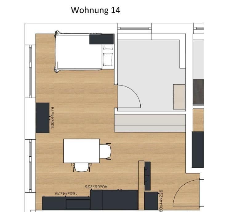1 bedroom flat to rent, 30 m², Cappeler Str. 34, Marburg, Hesse 1 bedroom flat to rent, 30 m², Cappeler Str. 34, Marburg, Hesse