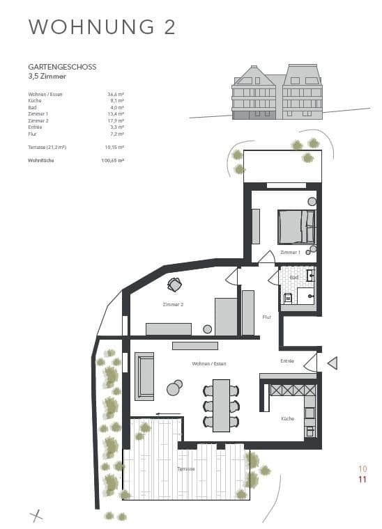2 bedroom with open-plan kitchen flat for sale, 101 m², Stuttgart, Baden-Württemberg 2 bedroom with open-plan kitchen flat for sale, 101 m², Stuttgart, Baden-Württemberg