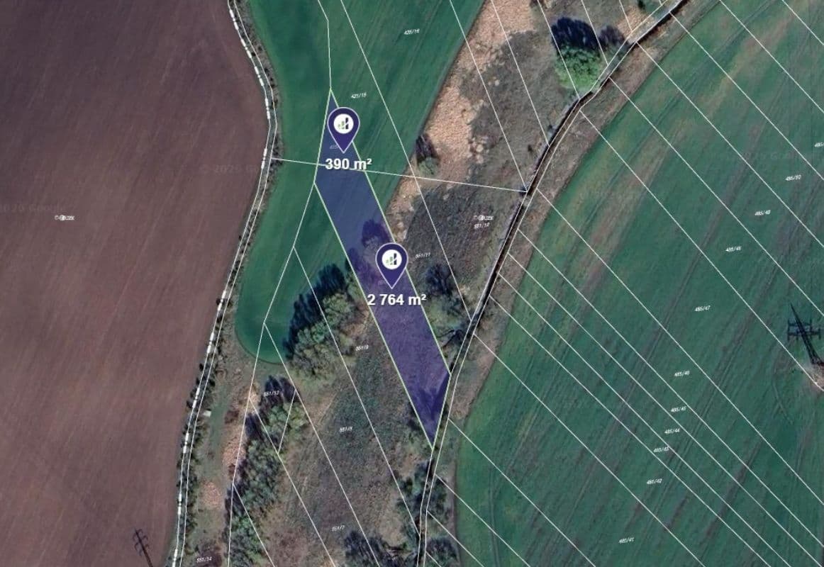 plot for sale, 6,443 m², Kostelec nad Labem, Středočeský Region plot for sale, 6,443 m², Kostelec nad Labem, Středočeský Region