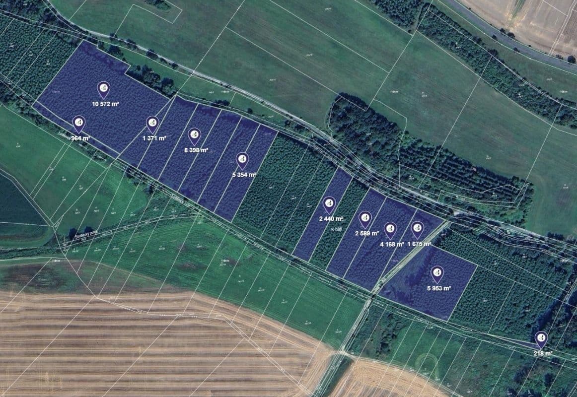 plot for sale, 43,702 m², Stochov, Středočeský Region plot for sale, 43,702 m², Stochov, Středočeský Region