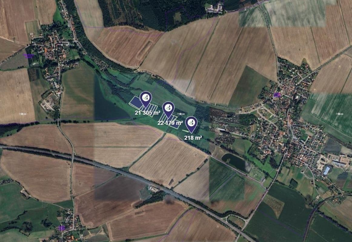 plot for sale, 43,702 m², Stochov, Středočeský Region plot for sale, 43,702 m², Stochov, Středočeský Region