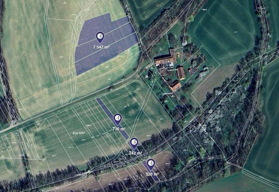 plot for sale, 9,947 m², Kožušice, Jihomoravský Region plot for sale, 9,947 m², Kožušice, Jihomoravský Region