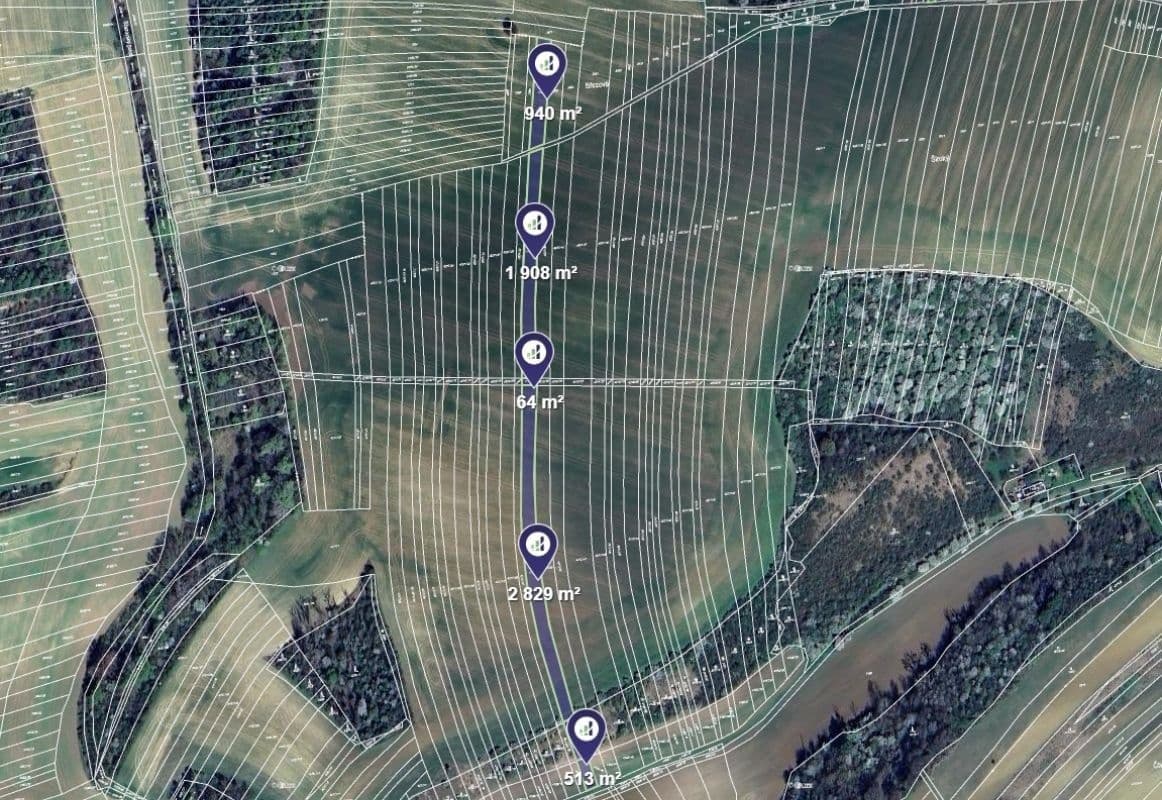 plot for sale, 9,947 m², Kožušice, Jihomoravský Region plot for sale, 9,947 m², Kožušice, Jihomoravský Region