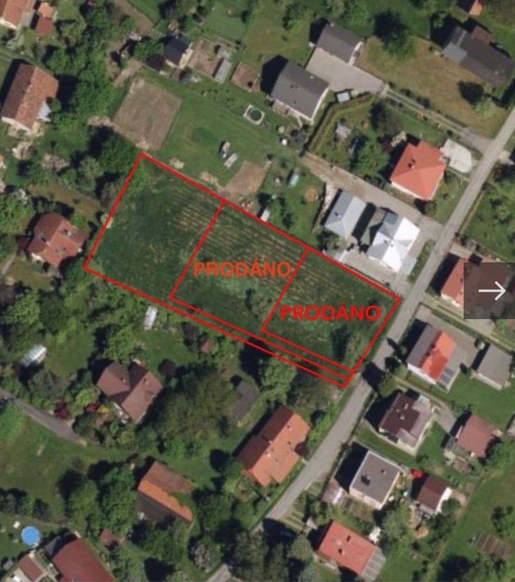 plot for sale, 1,088 m², Palkovice, Moravskoslezský Region plot for sale, 1,088 m², Palkovice, Moravskoslezský Region