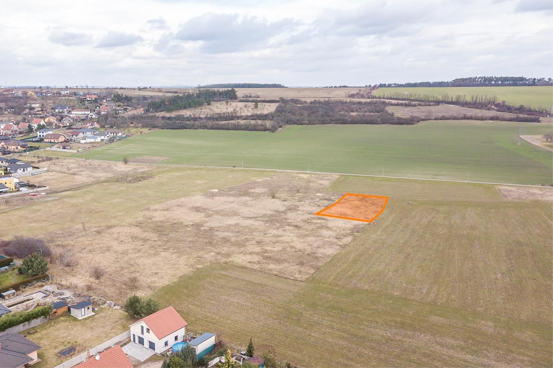 plot for sale, 836 m², Kly, Středočeský Region plot for sale, 836 m², Kly, Středočeský Region