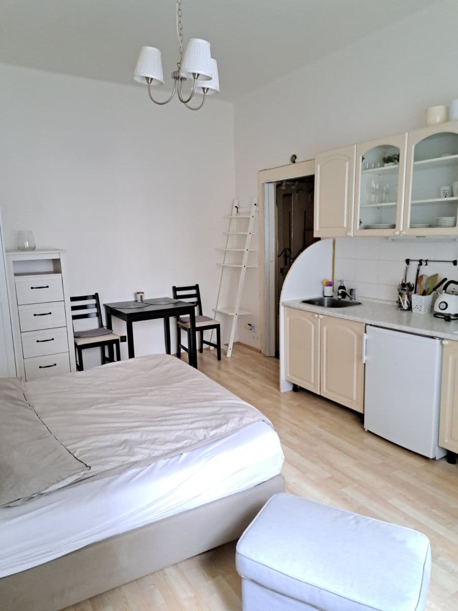 Studio flat to rent, 32 m², Vinohradská, Prague, Prague Studio flat to rent, 32 m², Vinohradská, Prague, Prague