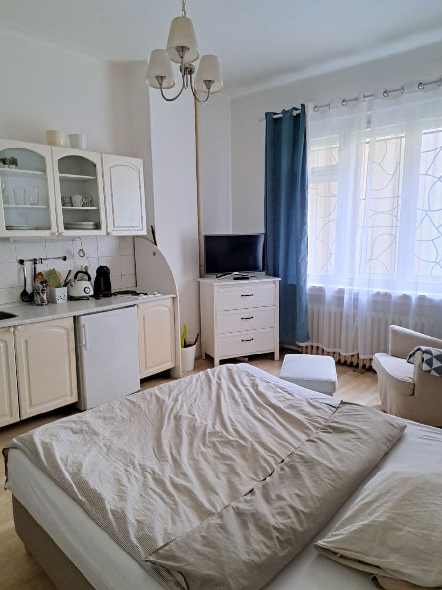Studio flat to rent, 32 m², Vinohradská, Prague, Prague Studio flat to rent, 32 m², Vinohradská, Prague, Prague