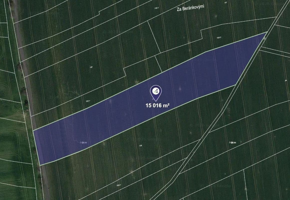 plot for sale, 2,002 m², Luštěnice, Středočeský Region plot for sale, 2,002 m², Luštěnice, Středočeský Region