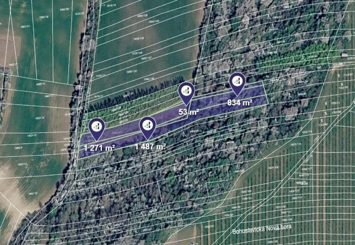 plot for sale, 3,645 m², Kyjov, Jihomoravský Region plot for sale, 3,645 m², Kyjov, Jihomoravský Region