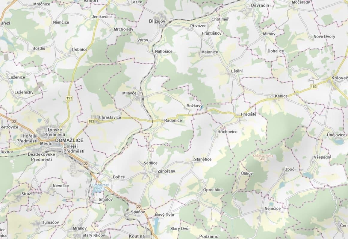 plot for sale, 8,915 m², Blížejov, Plzeňský Region plot for sale, 8,915 m², Blížejov, Plzeňský Region
