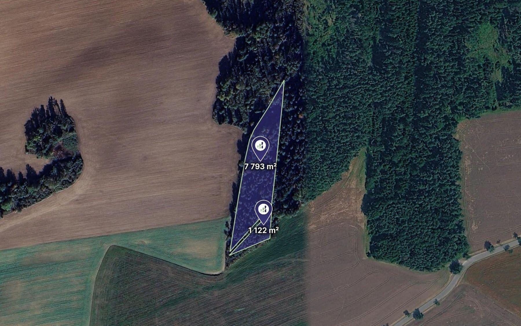 plot for sale, 8,915 m², Blížejov, Plzeňský Region plot for sale, 8,915 m², Blížejov, Plzeňský Region