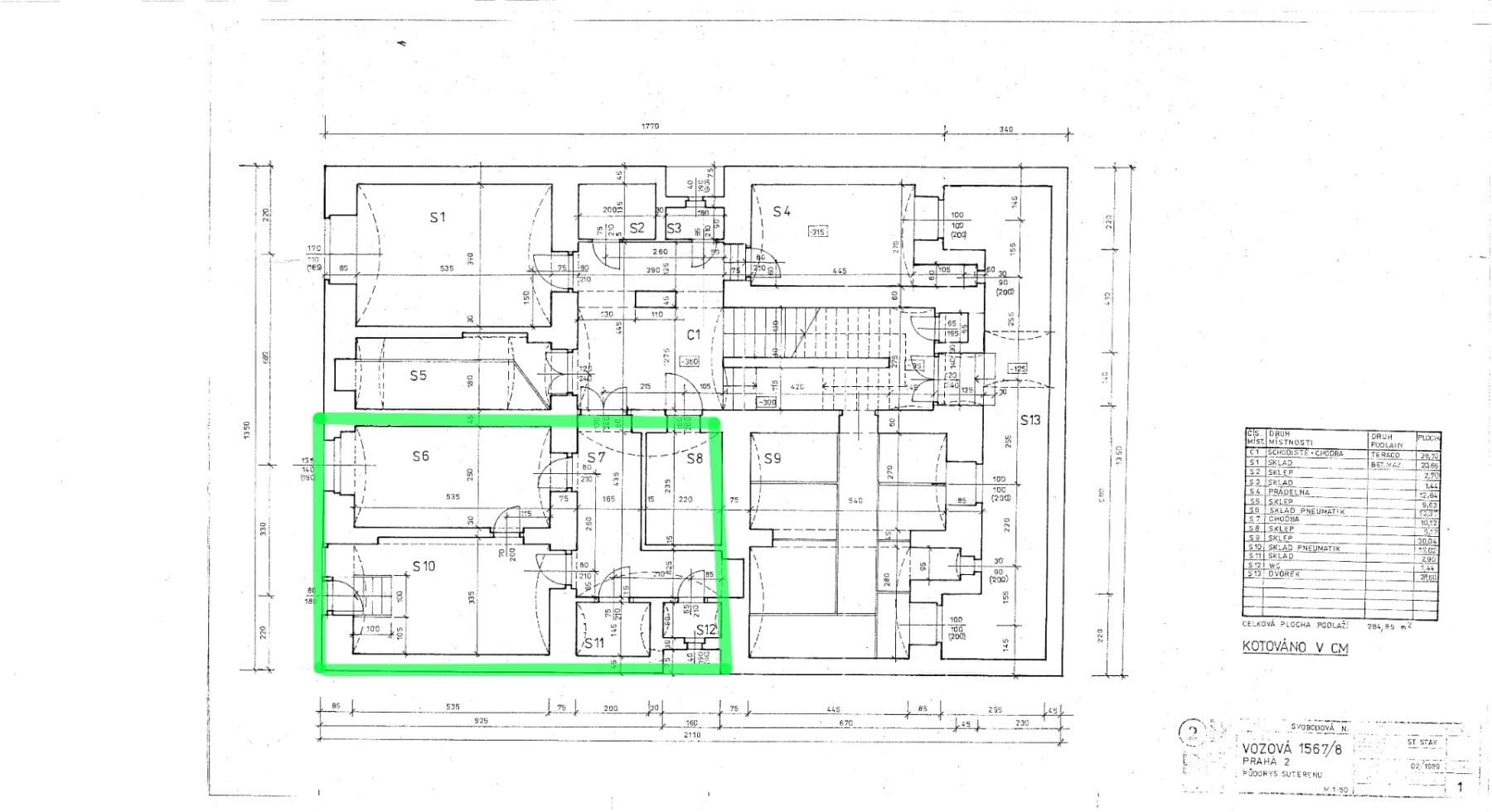non-residential property to rent, 54 m², Vozová, Prague, Prague non-residential property to rent, 54 m², Vozová, Prague, Prague