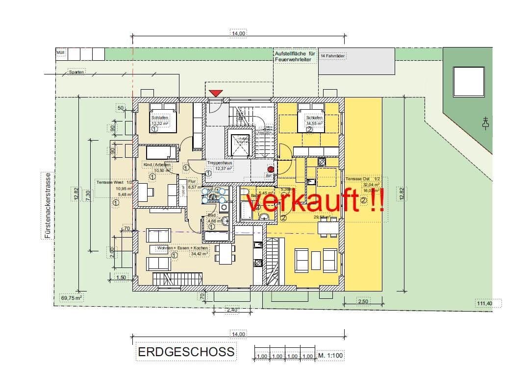 3 bedroom with open-plan kitchen flat for sale, 118 m², München, Bavaria 3 bedroom with open-plan kitchen flat for sale, 118 m², München, Bavaria